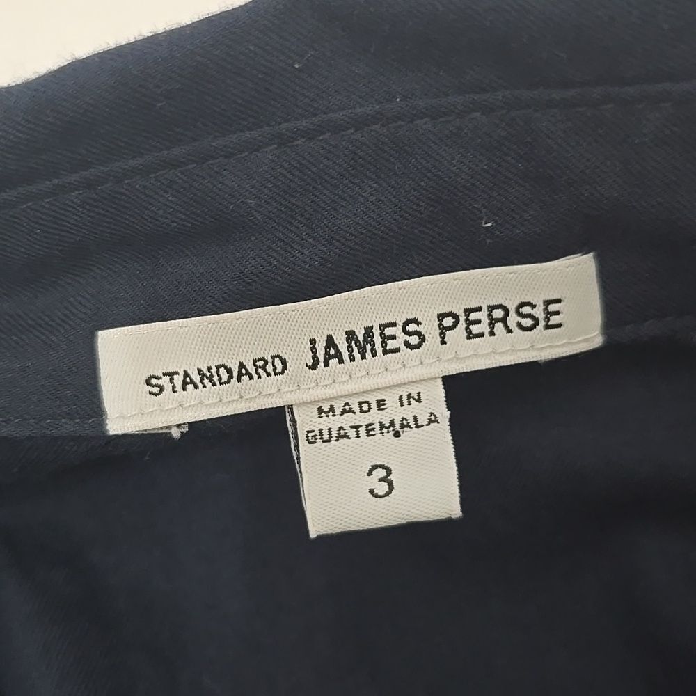 Standard James Perse Blue, Button-Up Shirt /tunic Size 3 - Picture 7 of 9